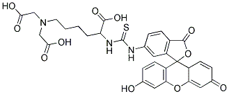 NTA-FITC Struktur