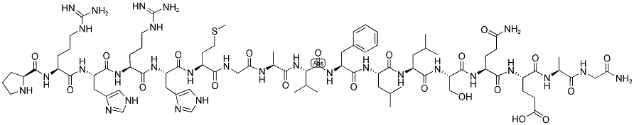 ALPHA3BETA1 INTEGRIN PEPTIDE FRAGMENT (325), AMIDE Struktur