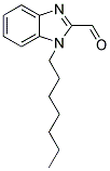 1-HEPTYL-1H-BENZIMIDAZOLE-2-CARBALDEHYDE Struktur