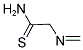 2-(METHYLENEAMINO)ETHANETHIOAMIDE Struktur