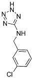 N-(3-CHLOROBENZYL)-2H-TETRAZOL-5-AMINE Struktur