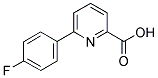 6-(4-FLUOROPHENYL)-PYRIDINE-2-CARBOXYLIC ACID Struktur