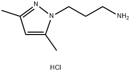 3-(3,5-DIMETHYL-PYRAZOL-1-YL)-PROPYLAMINE DI-HYDROCHLORIDE Struktur