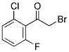 2-CHLORO-6-FLUOROPHENACYL BROMIDE Struktur