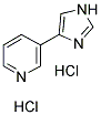 3-(1H-IMIDAZOL-4-YL)PYRIDINE DIHYDROCHLORIDE Struktur