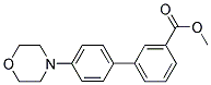 METHYL 4'-(4-MORPHOLINYL)[1,1'-BIPHENYL]-3-CARBOXYLATE Struktur