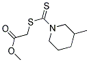 METHYL ([(3-METHYLPIPERIDIN-1-YL)CARBONOTHIOYL]THIO)ACETATE Struktur