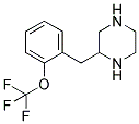 2-(2-TRIFLUOROMETHOXY-BENZYL)-PIPERAZINE Struktur