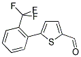 5-(2-TRIFLUOROMETHYL-PHENYL)-THIOPHENE-2-CARBALDEHYDE Struktur