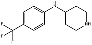 PIPERIDIN-4-YL-(4-TRIFLUOROMETHYL-PHENYL)-AMINE Struktur