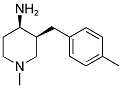 CIS-1-METHYL-3-(4-METHYLBENZYL)PIPERIDIN-4-AMINE Struktur