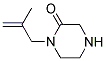 1-(2-METHYLPROP-2-EN-1-YL)PIPERAZIN-2-ONE Struktur