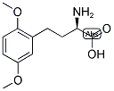 (R)-2-AMINO-4-(2,5-DIMETHOXY-PHENYL)-BUTYRIC ACID Struktur