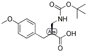 (S)-2-(TERT-BUTOXYCARBONYLAMINO-METHYL)-3-(4-METHOXY-PHENYL)-PROPIONIC ACID Struktur