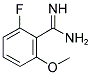 2-FLUORO-6-METHOXY-BENZAMIDINE Struktur