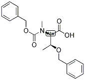 N-ALPHA-BENZYLOXYCARBONYL-N-ALPHA-METHYL-O-BENZYL-D-THREONINE Struktur