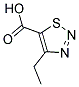 4-ETHYL-1,2,3-THIADIAZOLE-5-CARBOXYLIC ACID Struktur