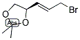(R)-4,5-ISOPROPYLIDENE-2-PENTENYL BROMIDE Struktur