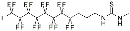 F17 METHYL THIOUREA Struktur