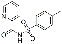 N-[(4-METHYLPHENYL)SULFONYL]PYRIDINE-2-CARBOXAMIDE Struktur