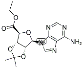 ISOPROPYLIDENE-ADENOSINE-5-CARBOXYLIC ACID ETHYL ESTER Struktur