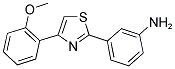 3-[4-(2-METHOXY-PHENYL)-THIAZOL-2-YL]-PHENYLAMINE Struktur