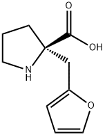 (R)-ALPHA-(2-FURANYLMETHYL)-PROLINE Struktur