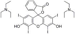 ERYTHROSIN B BIS(TRIETHYL) AMMONIUN SALT Struktur