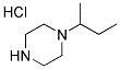 1-(2-BUTYL)PIPERAZINE HYDROCHLORIDE Struktur