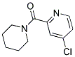 4-CHLORO-2-(PIPERIDIN-1-YLCARBONYL)PYRIDINE Struktur