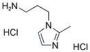 [3-(2-METHYL-1H-IMIDAZOL-1-YL)PROPYL]AMINE DIHYDROCHLORIDE Struktur