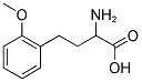 2-AMINO-4-(2-METHOXY-PHENYL)-BUTYRIC ACID Struktur