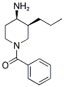 CIS-1-BENZOYL-3-PROPYLPIPERIDIN-4-AMINE Struktur