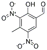 2-HYDROXY-4-METHYL-3,5-DINITRO-BENZALDEHYDE Struktur