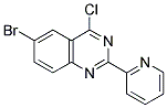 6-BROMO-4-CHLORO-2-PYRIDIN-2-YL-QUINAZOLINE Struktur