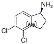 (S)-4,5-DICHLORO-INDAN-1-YLAMINE Struktur