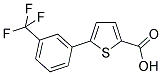 5-[3-(TRIFLUOROMETHYL)PHENYL]-2-THIOPHENECARBOXYLIC ACID Struktur