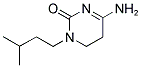 4-AMINO-1-(3-METHYLBUTYL)-5,6-DIHYDROPYRIMIDIN-2(1H)-ONE Struktur