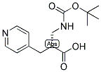 (R)-3-TERT-BUTOXYCARBONYLAMINO-2-PYRIDIN-4-YLMETHYL-PROPIONIC ACID Struktur