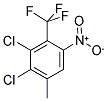 2,3-DICHLORO-4-METHYL-6-NITROBENZOTRIFLUORIDE Struktur