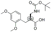 (S)-2-(TERT-BUTOXYCARBONYLAMINO-METHYL)-3-(2,4-DIMETHOXY-PHENYL)-PROPIONIC ACID Struktur