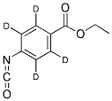 ETHYL 4-ISOCYANATOBENZOATE-2,3,5,6-D4 Struktur