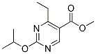 METHYL-2-ISOPROPOXY-4-ETHYL-5-PYRIMIDINE CARBOXYLATE Struktur