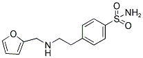 4-(2-((2-FURYLMETHYL)AMINO)ETHYL)BENZENESULFONAMIDE Struktur