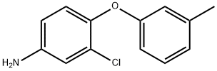 3-CHLORO-4-(3-METHYLPHENOXY)ANILINE Struktur