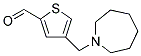 4-(1-AZEPANYLMETHYL)-2-THIOPHENECARBALDEHYDE Struktur