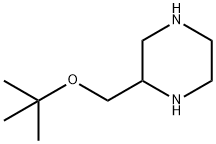 2-TERT-BUTOXYMETHYL-PIPERAZINE Struktur