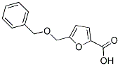 5-[(BENZYLOXY)METHYL]-2-FUROIC ACID Struktur