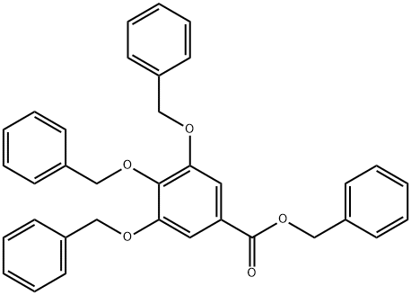 BENZYL TRI-BENZYLGALLOATE Struktur