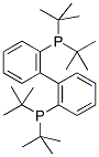 2,2'-BIS(DI-T-BUTYLPHOSPHINO)-1,1'-BIPHENYL Struktur